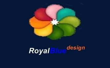 royal blue logos