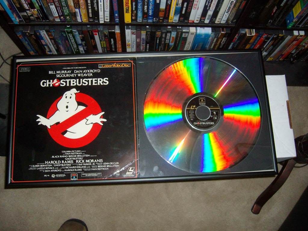 Just found 2 Criterion Laserdiscs at a record store Ghostbusters Fans