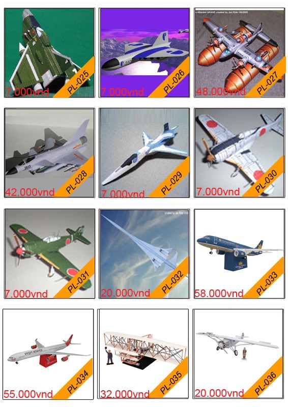 Bán mô hình giấy 3D chưa thành phẩm với 3,000 mẫu. - 16