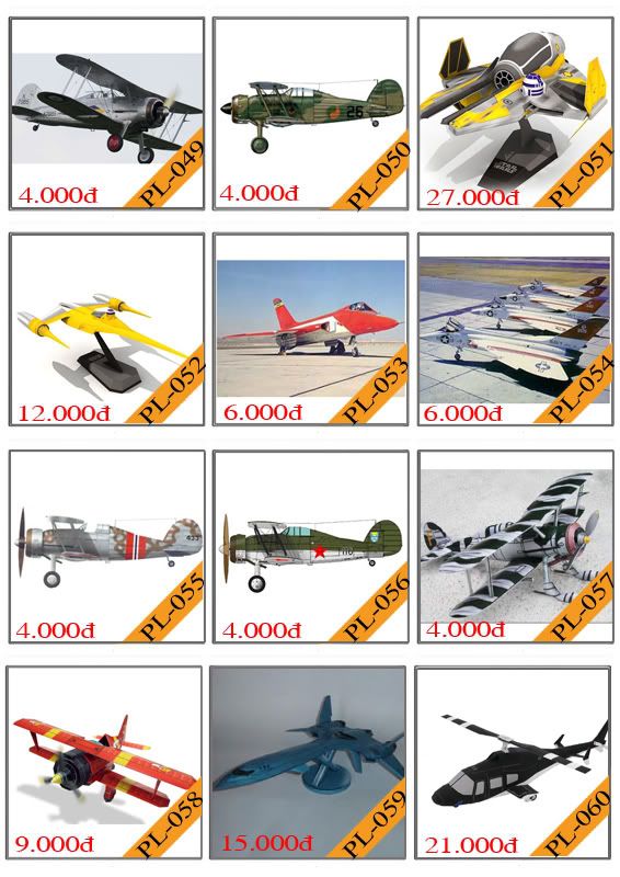 Bán mô hình giấy 3D chưa thành phẩm với 3,000 mẫu. - 18