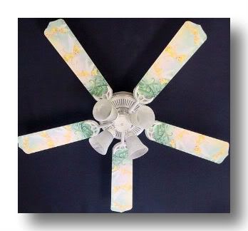 Tinkerbell Fairy Green 52 inches ceiling fan