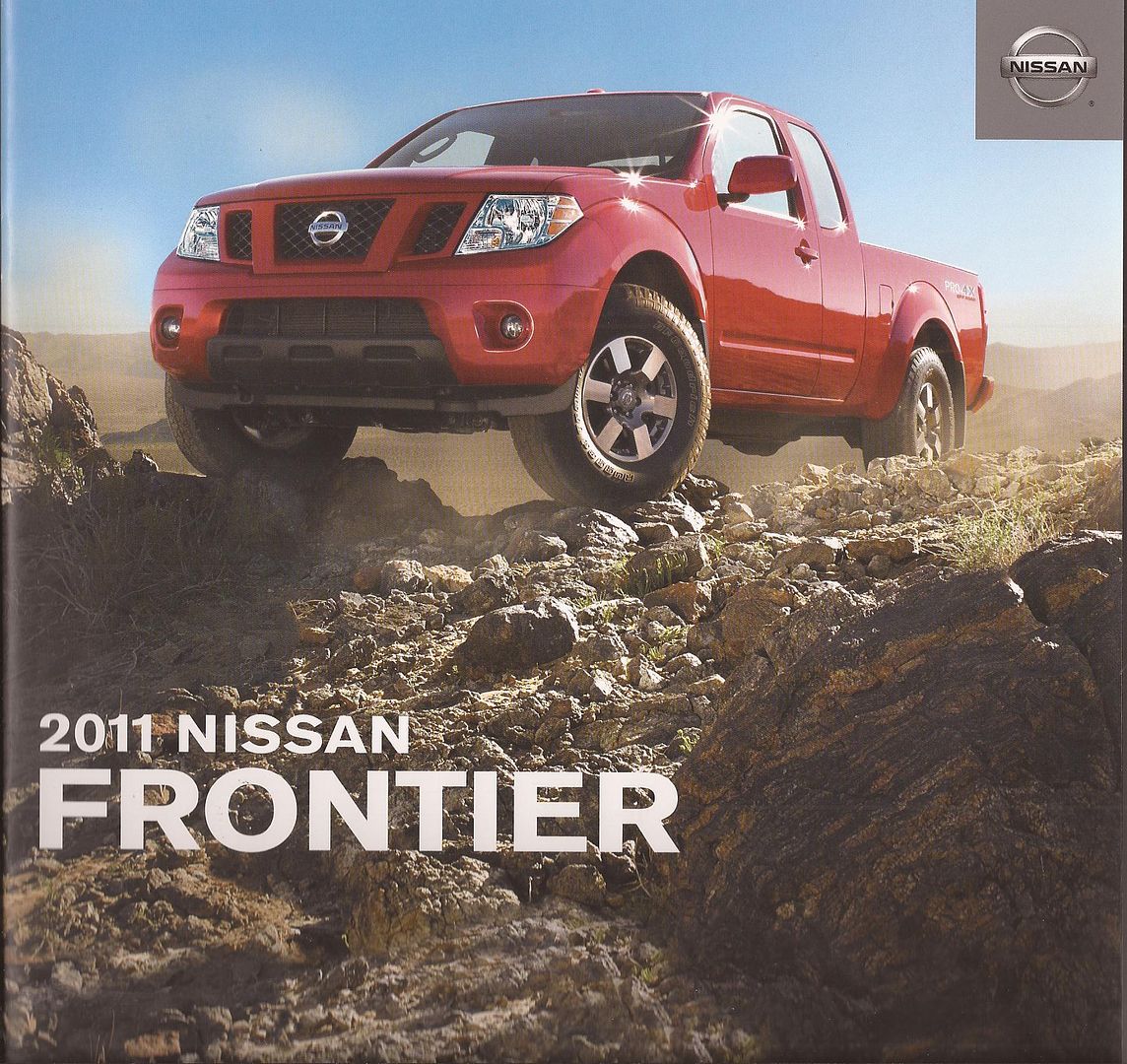 2011 Nissan frontier brochure