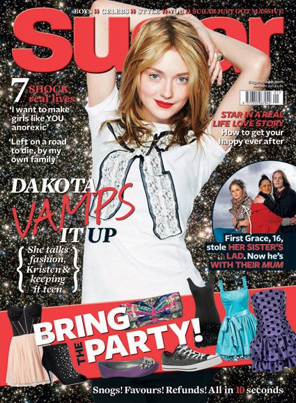 dakota fanning,sugar magazine cover