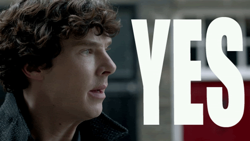 Sherlock says YES
