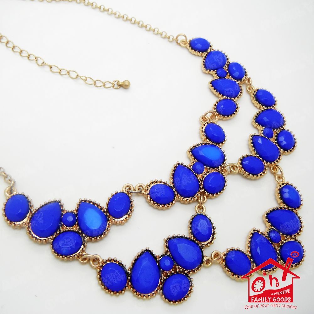 Vintage Detachable Precious Stone False Neck Collar Necklace Choker Choose In UK - Picture 4 of 5