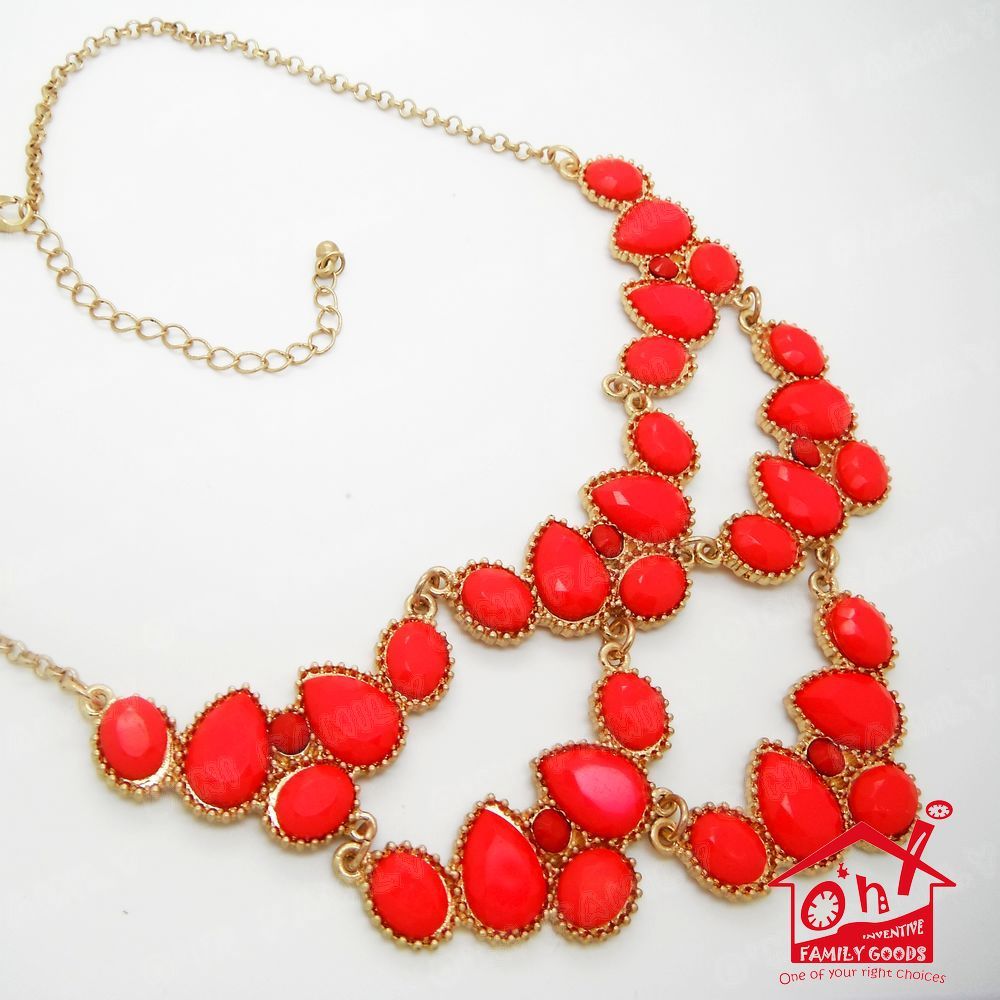 Vintage Detachable Precious Stone False Neck Collar Necklace Choker Choose In UK - Picture 5 of 5