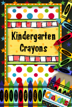 Kindergarten Crayons