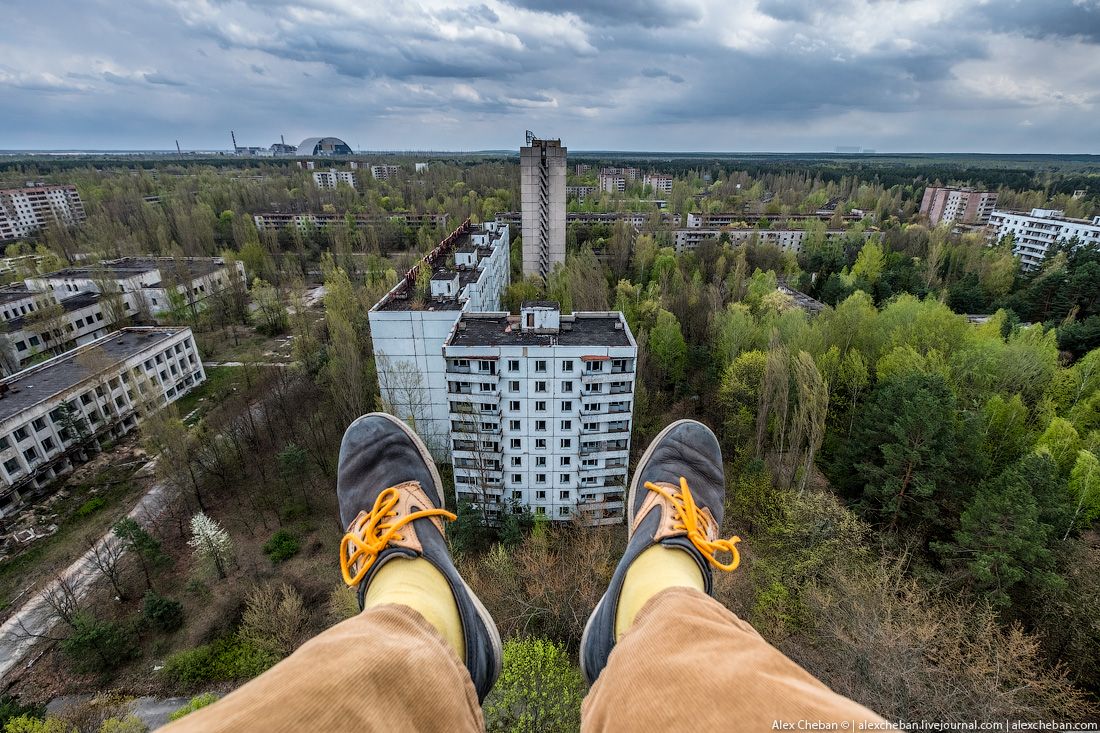 Украина попрощалась с Чернобылем.