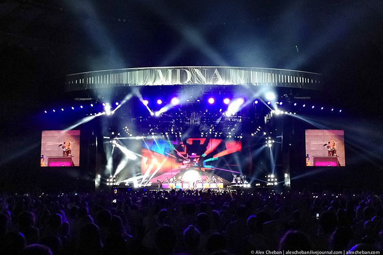 Концерт Мадонны в Киеве: яркий эпатаж и провокация! 