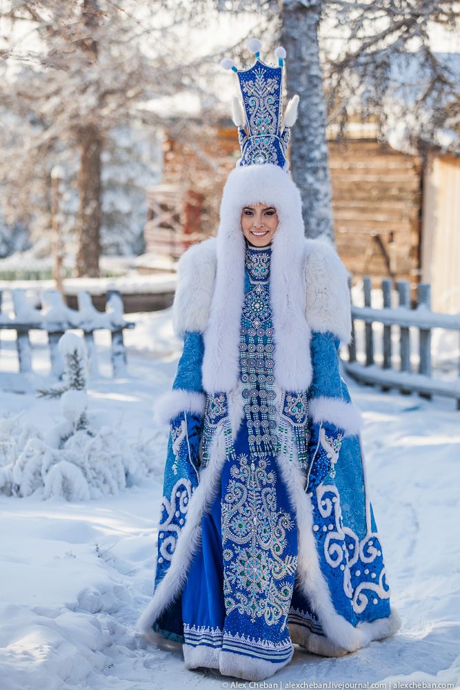 Очаровательная и привлекательная: Зима по-якутски! 