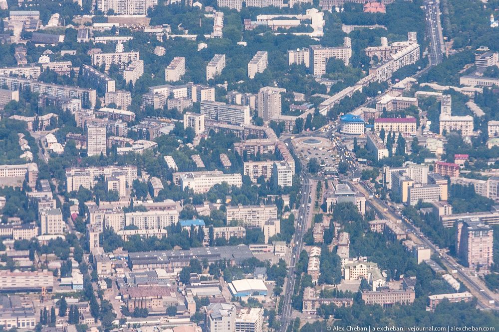 Киев - самый красивый город на Земле с самолета! 