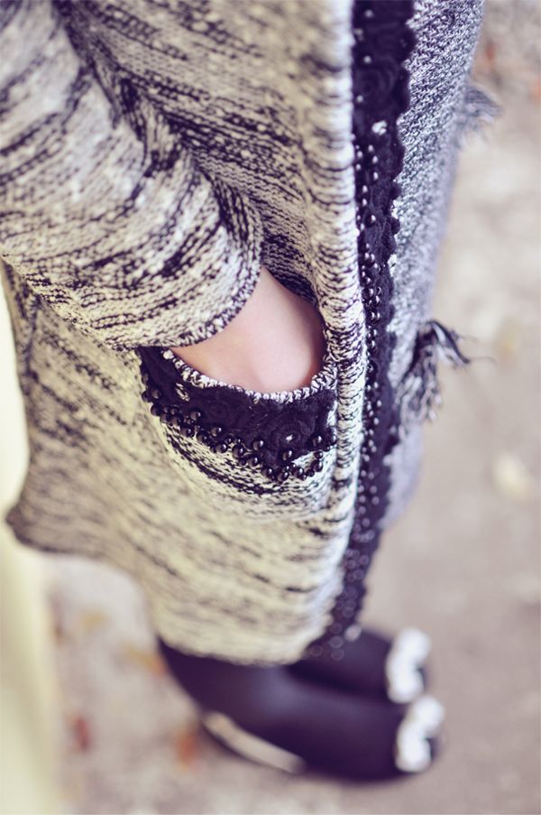 look outono inverno preto e branco