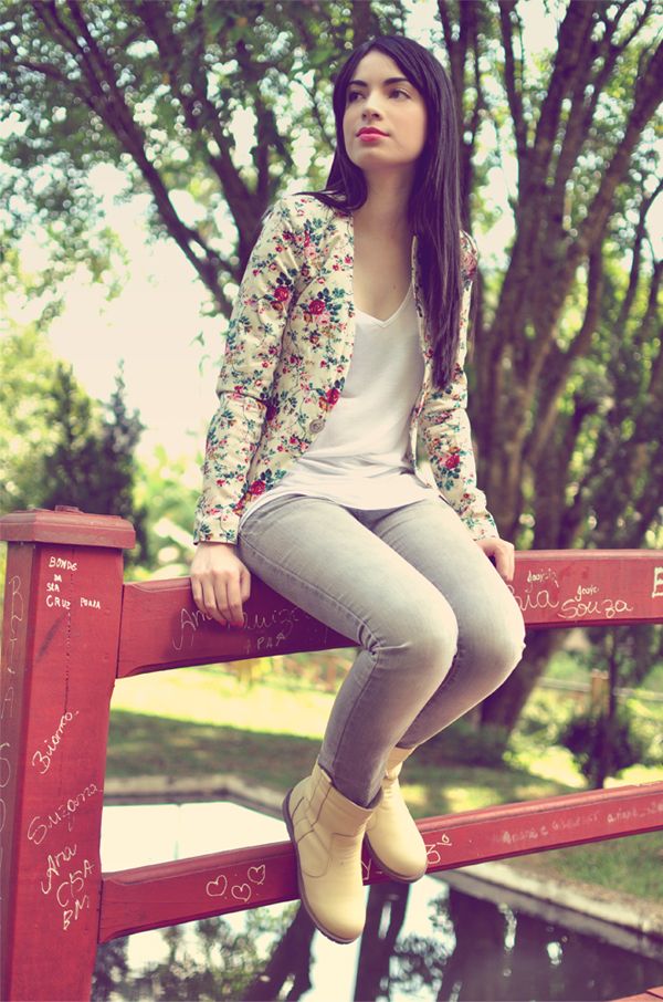 look jeans e blazer
