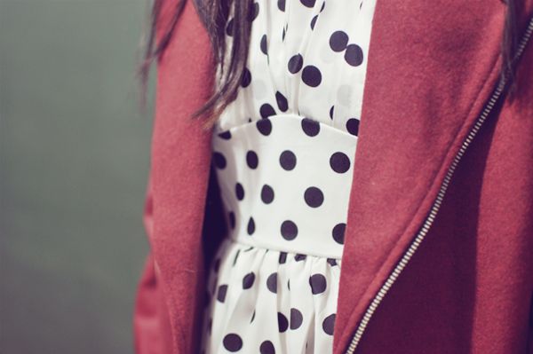 look burgundy