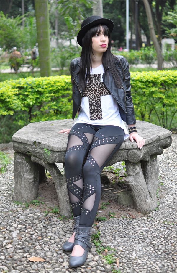look legging transparente
