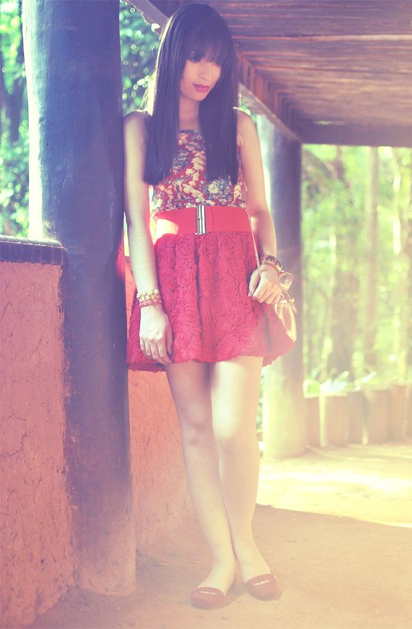 look vermelho total
