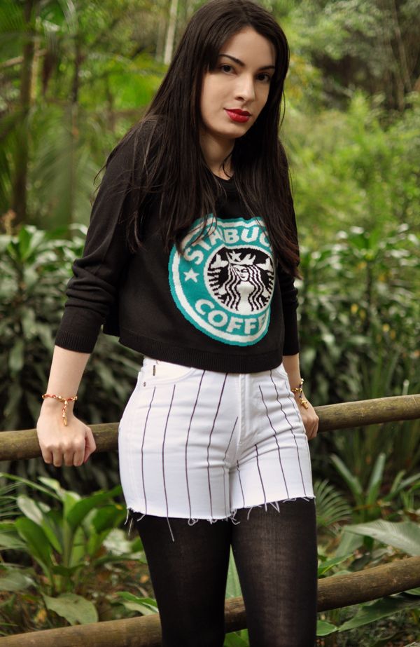 tricot starbucks look
