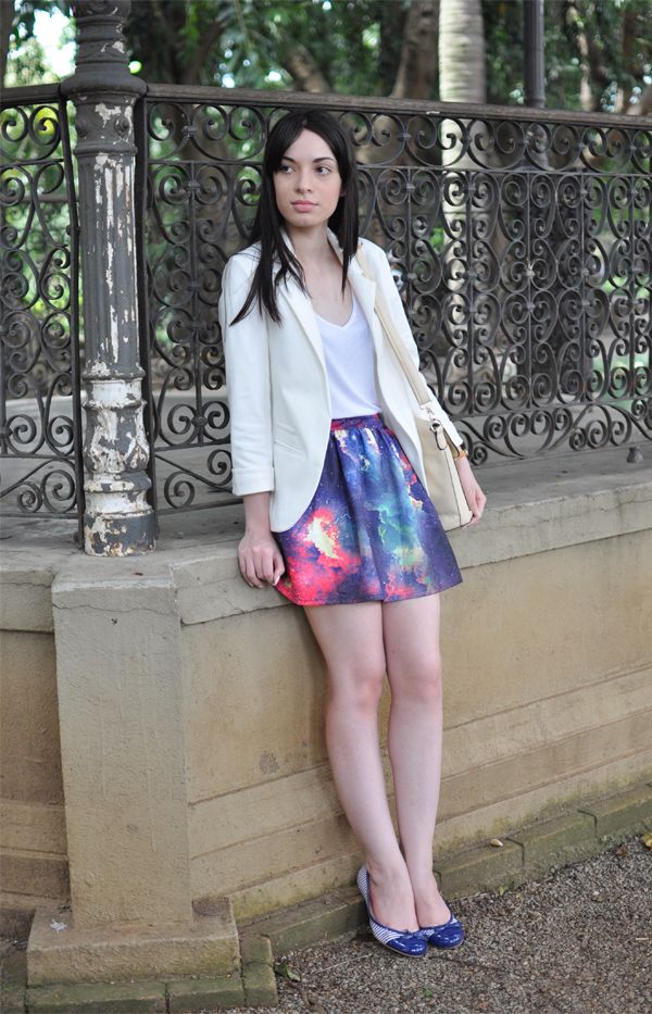 look blazer branco