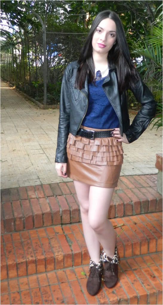 saia de couro