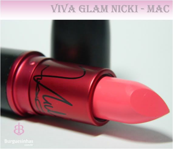 Viva Glam Nicki Swatch MAC