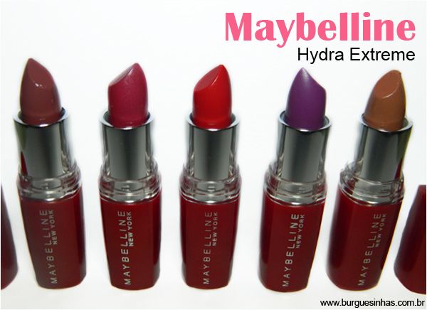 swatch maybelline hydra extreme