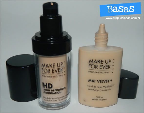 MUFE Mat Velvet x HD Foundation