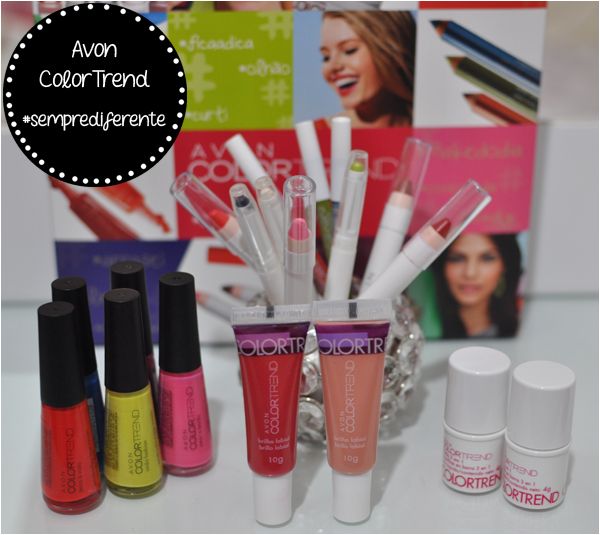 avon colortrend sempre diferente