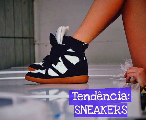tendência: sneakers