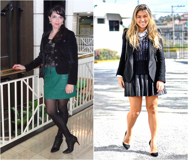 como usar blazer preto