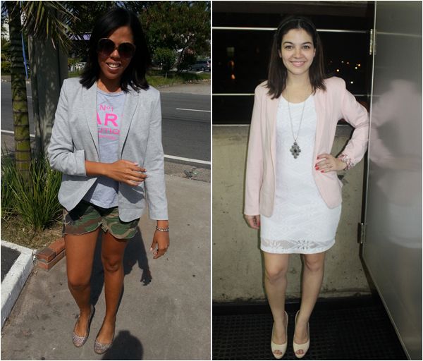 como usar blazer colorido