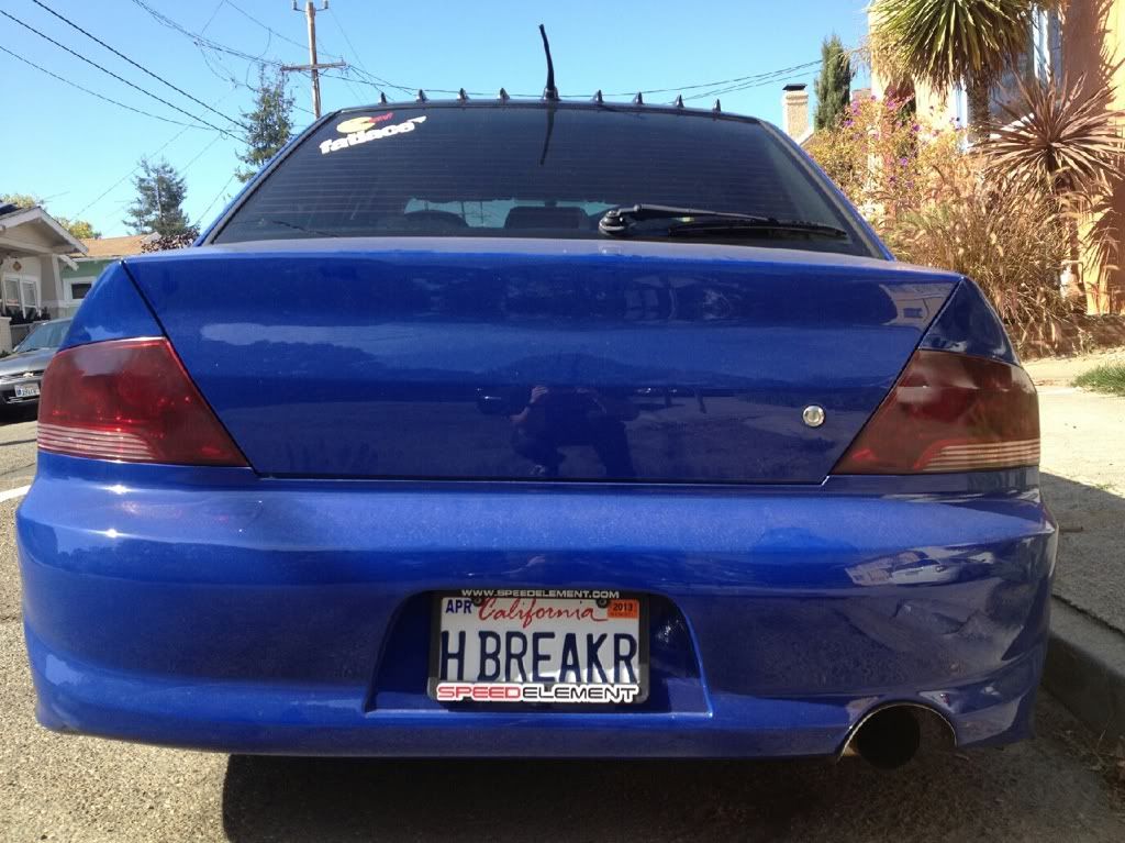 Wtt OEM painted evo 8 tail lights for stock evo 8 or 9 tail lights