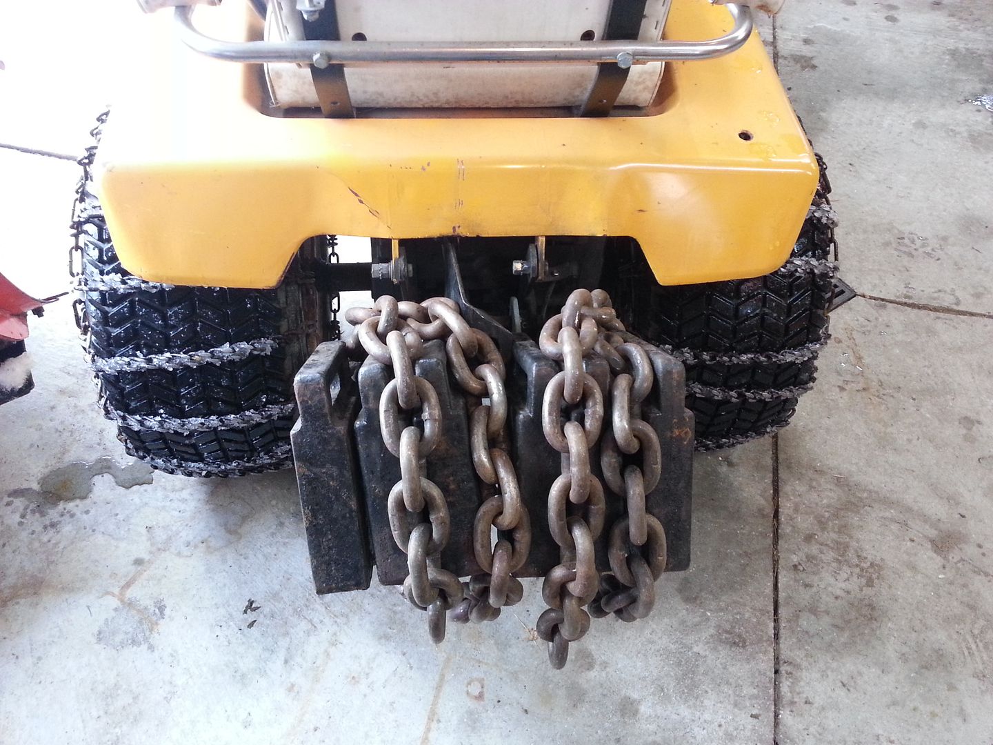 Lets See Your Wheels Weights Page 2 Garden Tractor Forum GTtalk