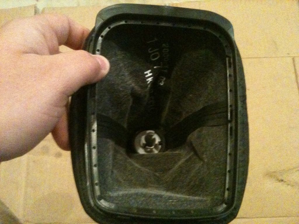 FS MK4 shift knob w/ boot VW Vortex Volkswagen Forum