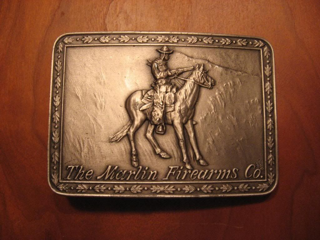 1983 Marlin Belt Buckle