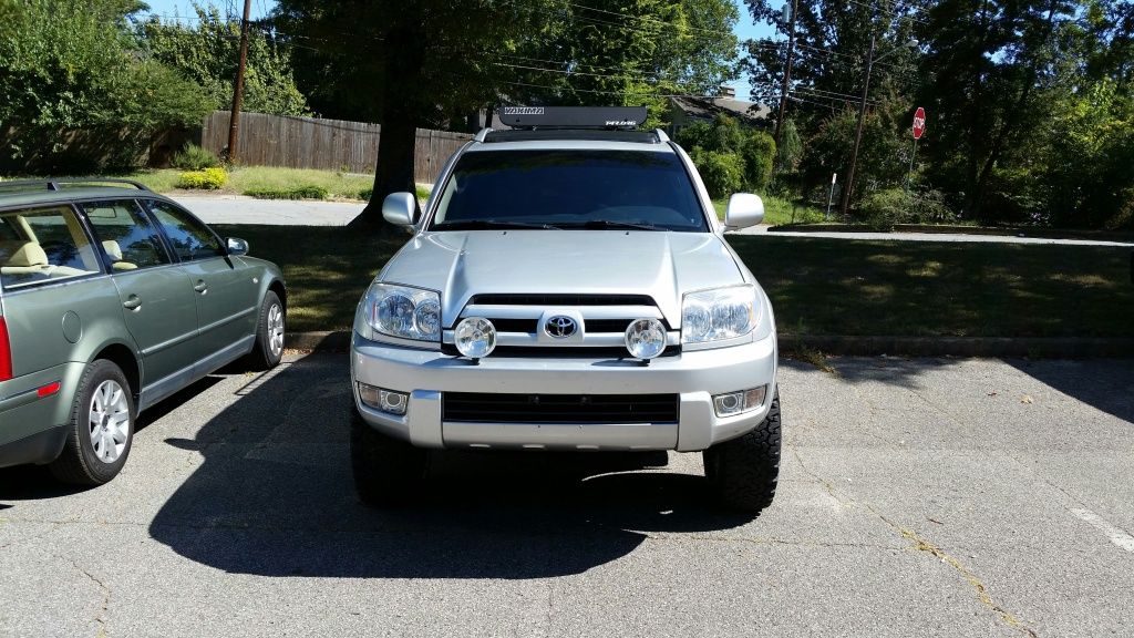 mount hella 500 lights on a toyota 4runner #7