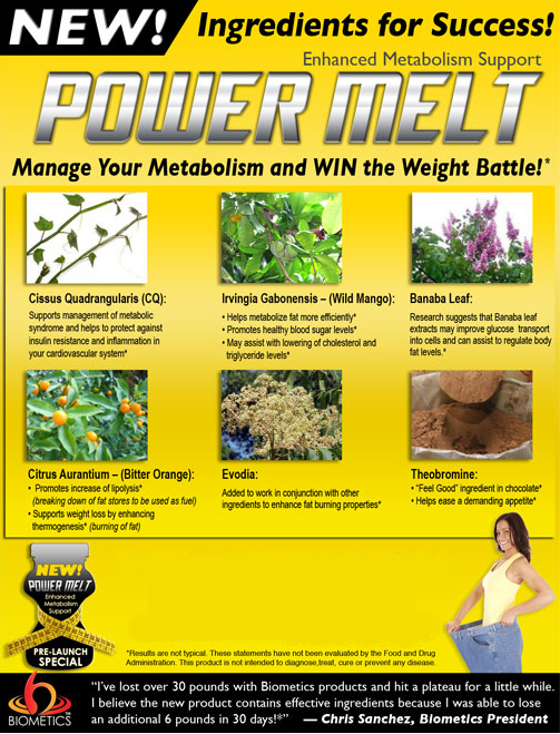 Get Power Melt Today from Liquid Energy