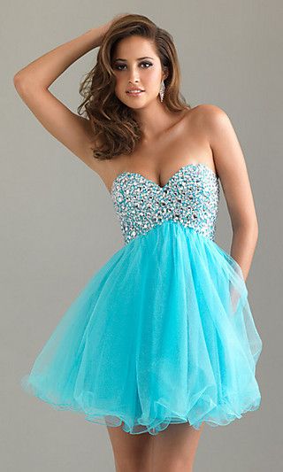 mini ball gown