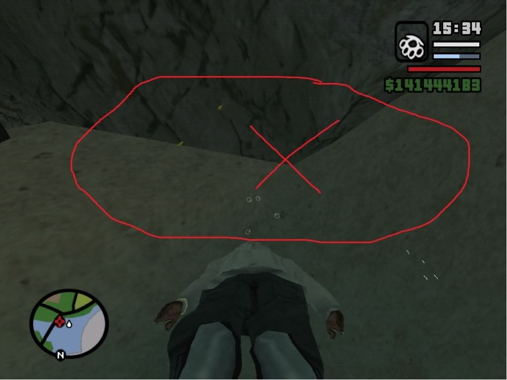 Como caminar bajo el agua en GTA San Andreas Como caminar bajo el agua en GTA San Andreas