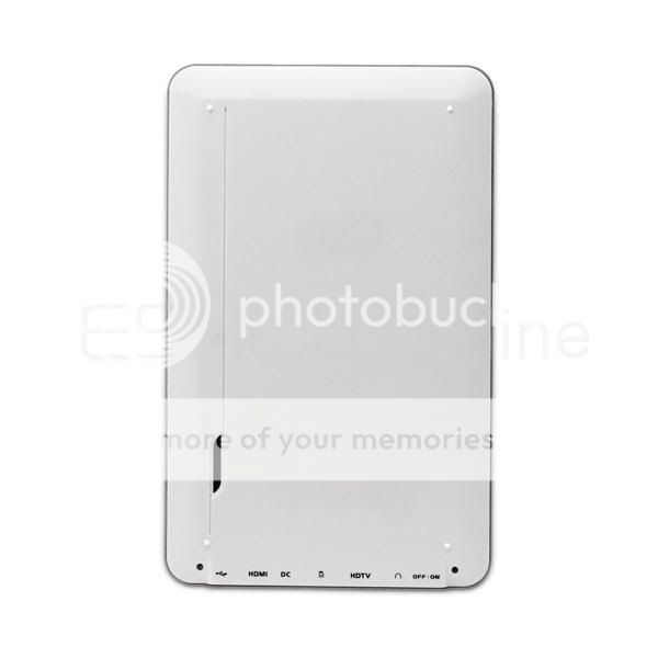 White 7Color TFT LCD screen Buttons E book Reader 4GB  