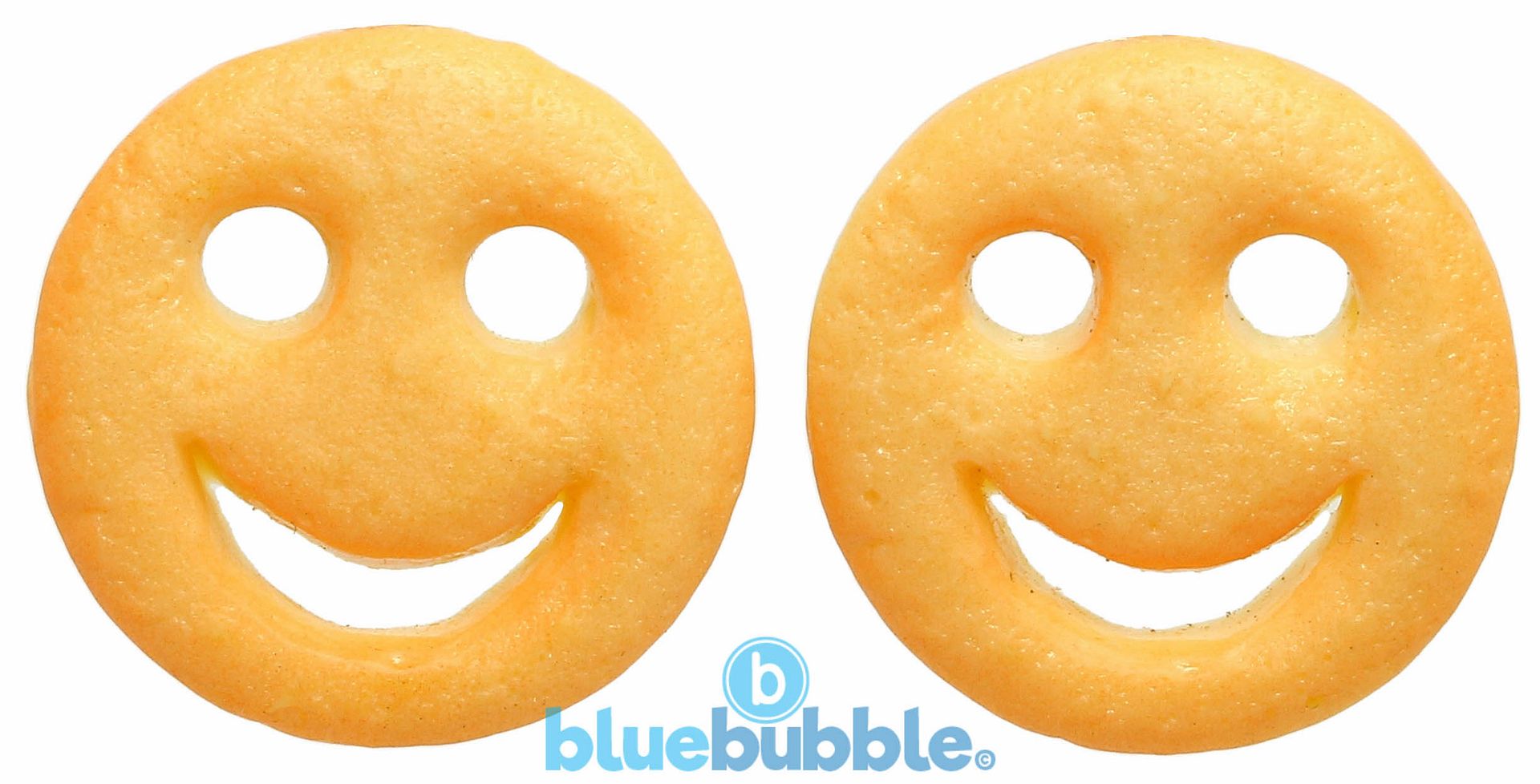 Bluebubble American Diner sonriente Cara Pendientes Novedad Comida basura Kitsch Kawaii