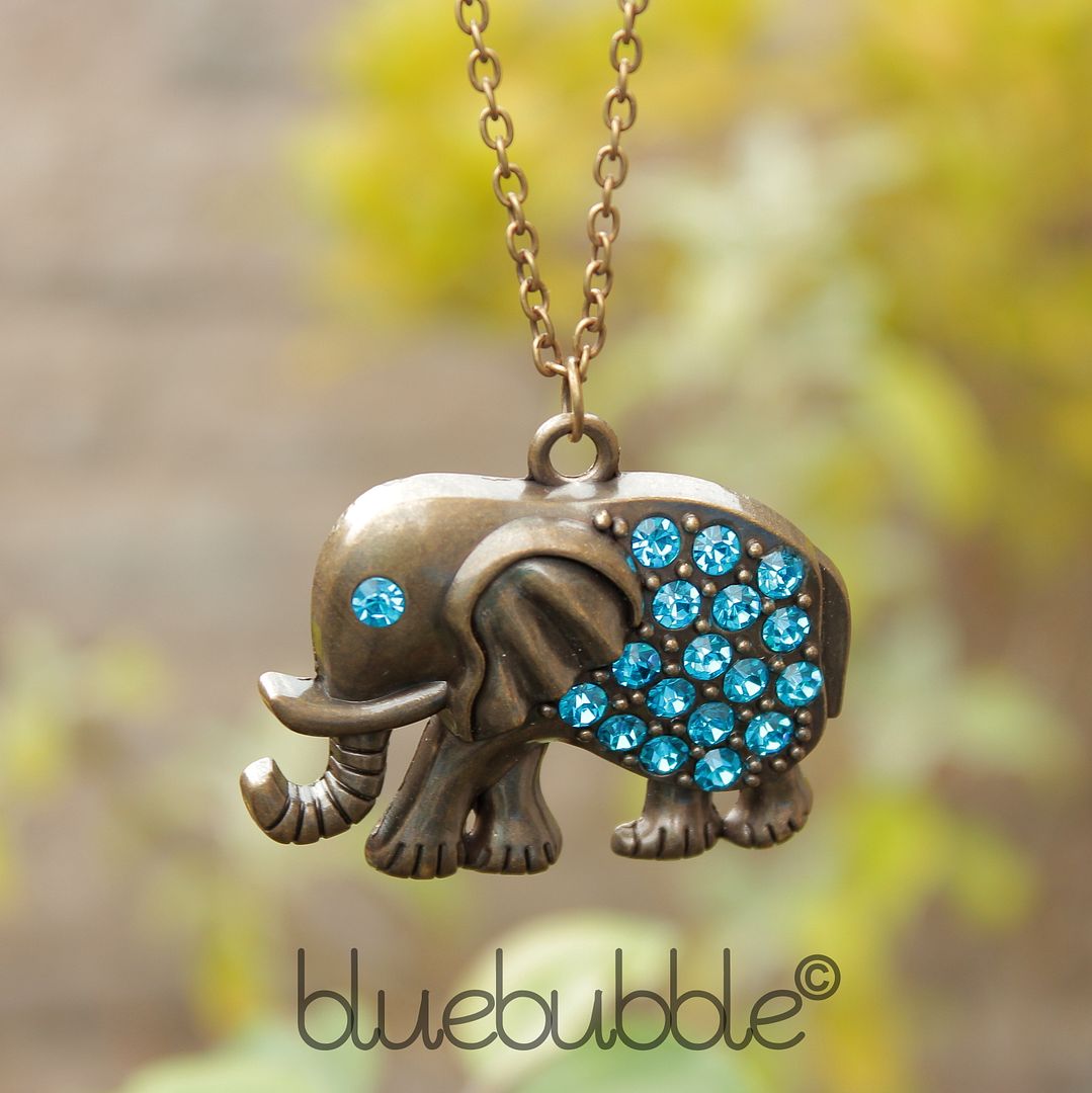 FUNKY DIAMANTE CRYSTAL ELEPHANT 30