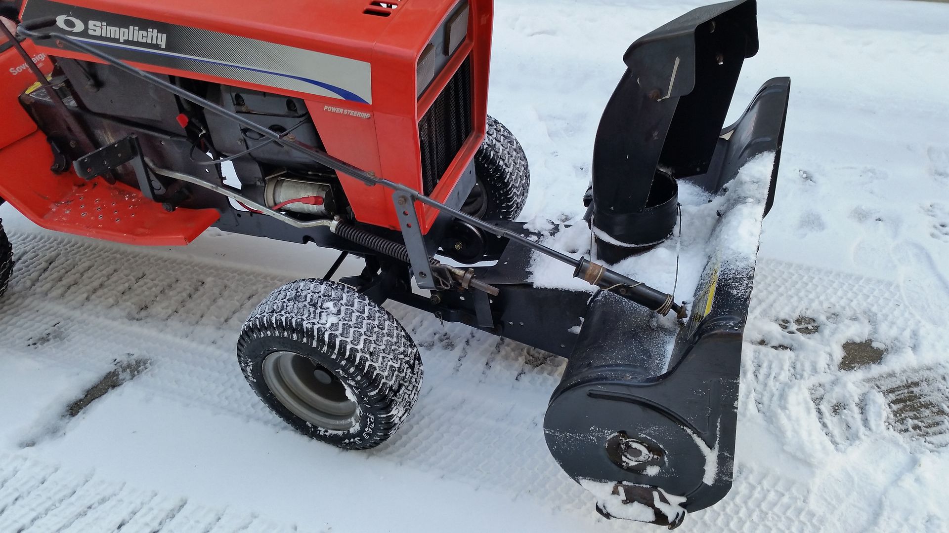Where to buy for sale Simplicity snow blower attachments?