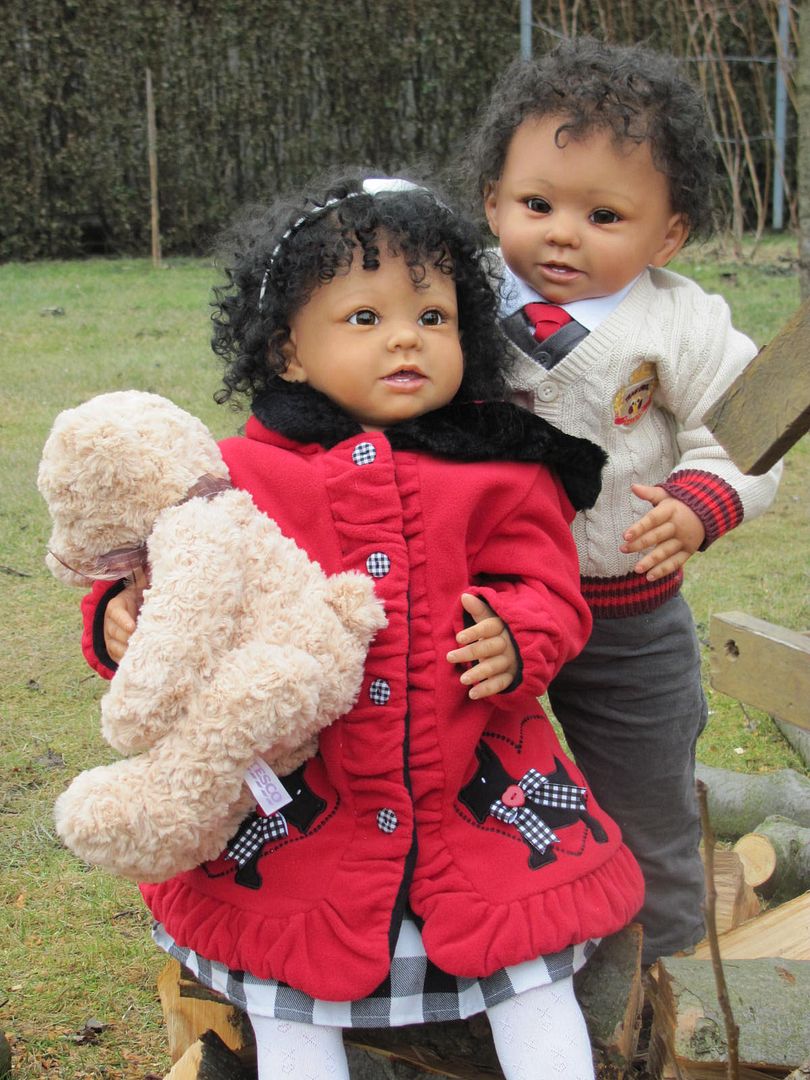 Jadnik`s Reborn Babies *Naomi * Bonnie * Linda Murray * ethnic toddler 