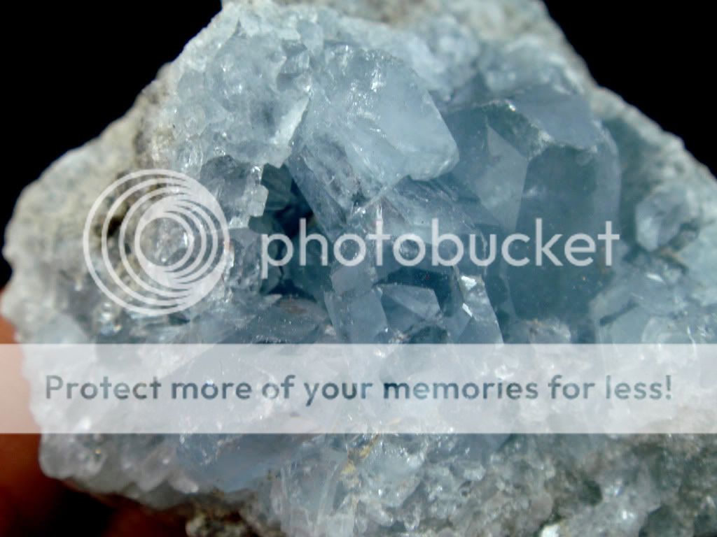 Charming Pure Light Blue Celestite Crystal  